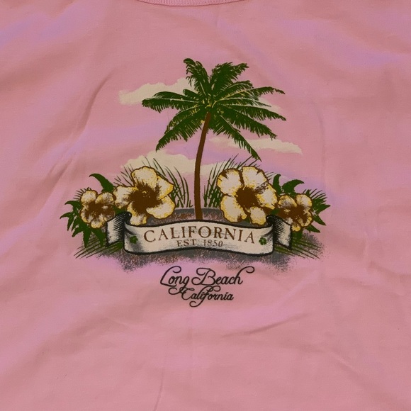 Light Pink Graphic Tank Top Size XL - Picture 7 of 9